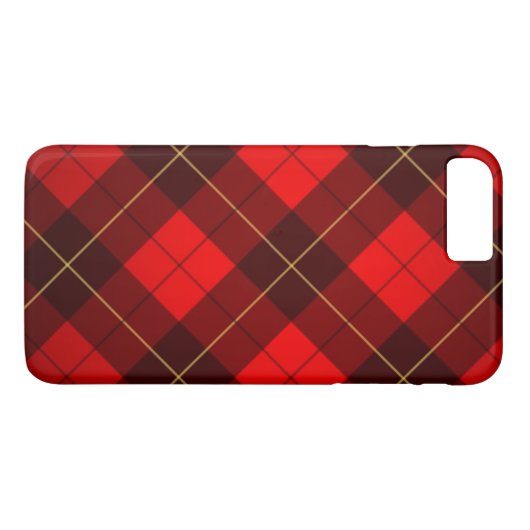 Achtergrond Wallace tartan Case-Mate iPhone Case (Achterkant (Horizontaal))