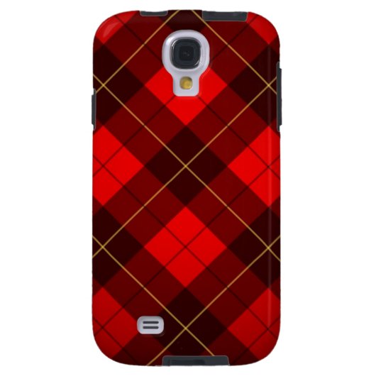Achtergrond Wallace tartan Case-Mate Samsung Galaxy Hoesje (Achterkant)