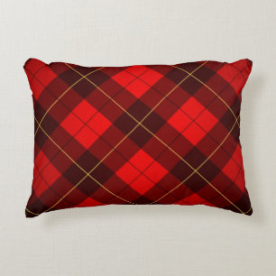 Achtergrond Wallace tartan Decoratief Kussen