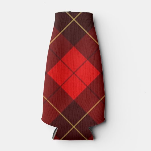 Achtergrond Wallace tartan Flesjeskoeler (Voorkant)