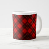 Achtergrond Wallace tartan Grote Koffiekop (Voorkant rechts)