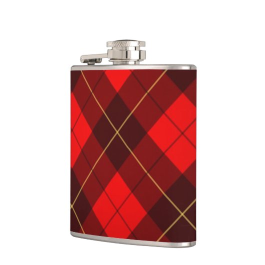 Achtergrond Wallace tartan Heupfles (Links)