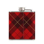 Achtergrond Wallace tartan Heupfles (Achterkant)