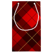 Achtergrond Wallace tartan Klein Cadeauzakje (Achterkant)