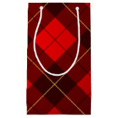 Achtergrond Wallace tartan Klein Cadeauzakje (Voorkant)