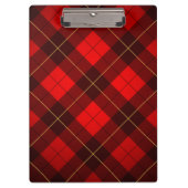 Achtergrond Wallace tartan Klembord (Voorkant)