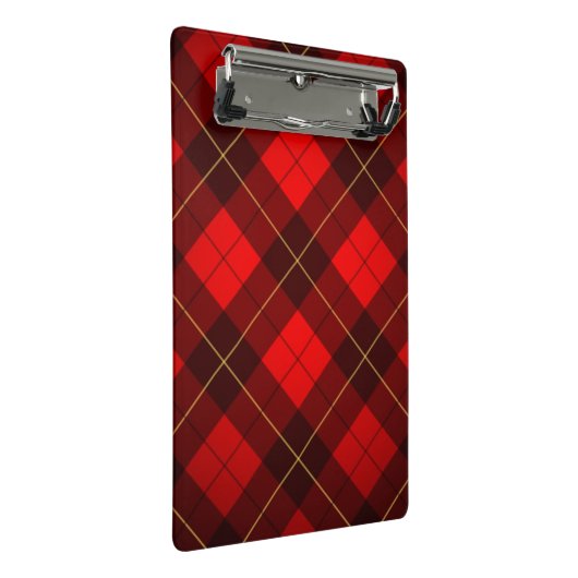 Achtergrond Wallace tartan Mini Klembord (Schuin)
