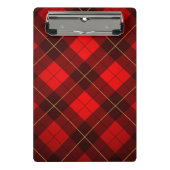 Achtergrond Wallace tartan Mini Klembord (Voorkant)
