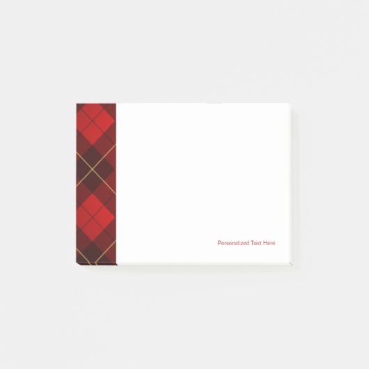 Achtergrond Wallace tartan Post-it® Notes (Voorkant)