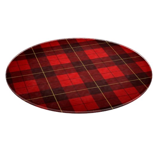 Achtergrond Wallace tartan Snijplank (Hoek)