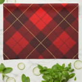 Achtergrond Wallace tartan Theedoek (Gevouwen)