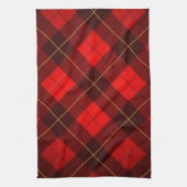 Achtergrond Wallace tartan Theedoek (Verticaal)