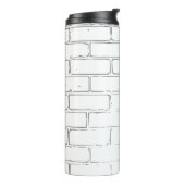 Achtergrond wand wand wand thermosbeker (Gedraaid links)