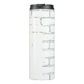 Achtergrond wand wand wand thermosbeker (Achterkant)