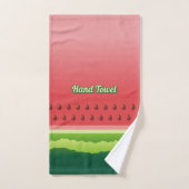 Achtergrond watermeloen bad handdoek (Handdoek)
