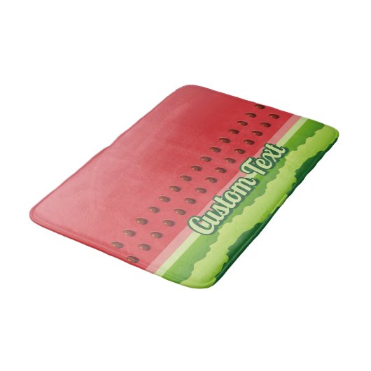 Achtergrond watermeloen badmat (Gekanteld)