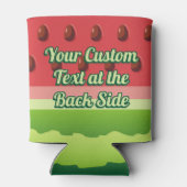 Achtergrond watermeloen blikjeskoeler (Achterkant)