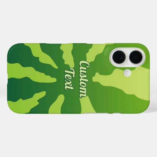 Achtergrond watermeloen Case-Mate iPhone case (Achterkant (horizontaal))