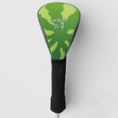 Achtergrond watermeloen golfheadcover (Voorkant)