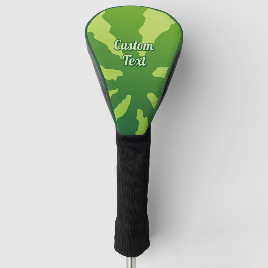 Achtergrond watermeloen golfheadcover (Voorkant)
