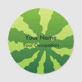 Achtergrond watermeloen naamplaatje (Voorkant)