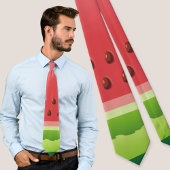 Achtergrond watermeloen stropdas