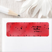 Achtergrond watermeloensoort etiket (Insitu)