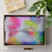 Achtergrond waterverf Art Splat-ontkoppeling Tissuepapier (Geschenk)