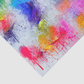 Achtergrond waterverf Art Splat-ontkoppeling Tissuepapier (Detail)