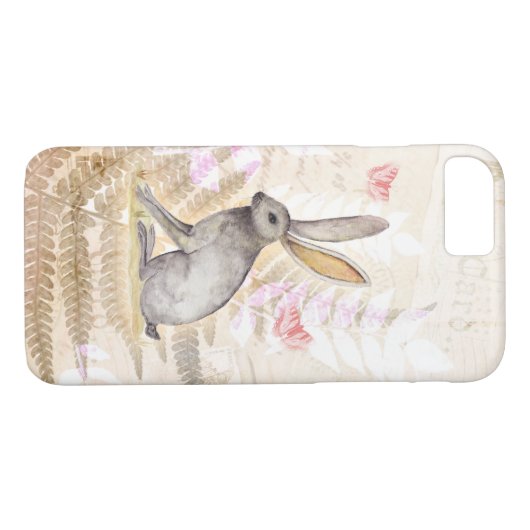 achtergrond waterverf blaasstuk Case-Mate iPhone case (Achterkant (Horizontaal))