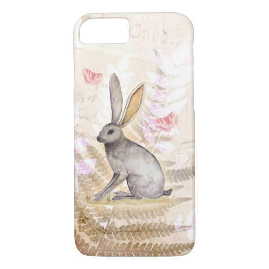 achtergrond waterverf blaasstuk Case-Mate iPhone case (Achterkant)