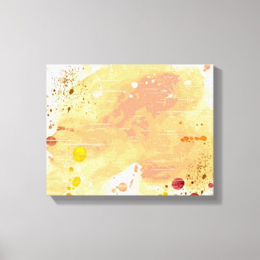achtergrond waterverf canvas afdruk (Voorkant)