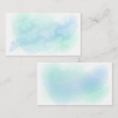 Achtergrond Waterverf Delicate Butterfly Visitekaartje (Voorkant / Achterkant)