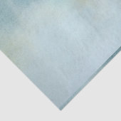 Achtergrond waterverf in pastelblauw en geel tissuepapier (Detail)