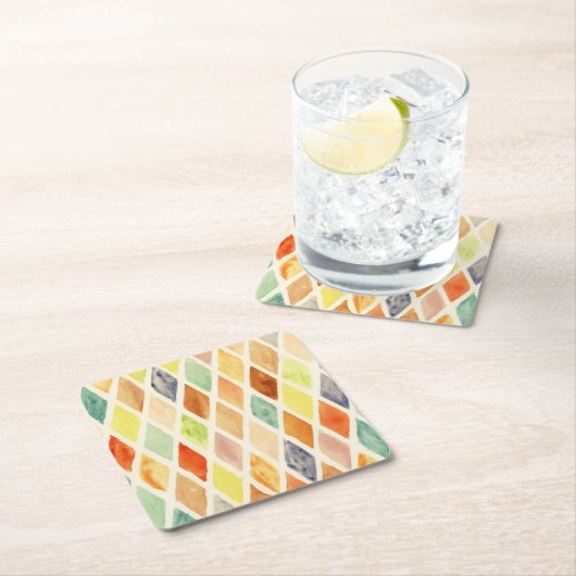 achtergrond waterverf kartonnen onderzetters (Insitu)