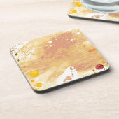 achtergrond waterverf onderzetter (Linkerzijde)