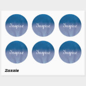 Achtergrond — Waterverf papier 3 Ronde Sticker (Vel)