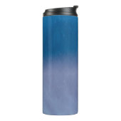 Achtergrond — Waterverf papier 3 Thermosbeker (Gedraaid links)