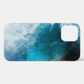 Achtergrond waterverf papier. Abstract gekleurde I Case-Mate iPhone Case (Achterkant (horizontaal))