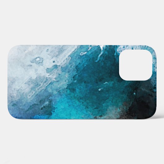 Achtergrond waterverf papier. Abstract gekleurde I Case-Mate iPhone Case (Achterkant (horizontaal))