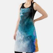 Achtergrond waterverf papier. Abstract gekleurde I Schort (Insitu)