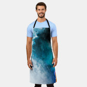 Achtergrond waterverf papier. Abstract gekleurde I Schort (Gedragen)