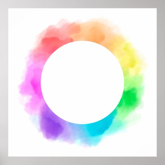 Achtergrond waterverf poster (Voorkant)