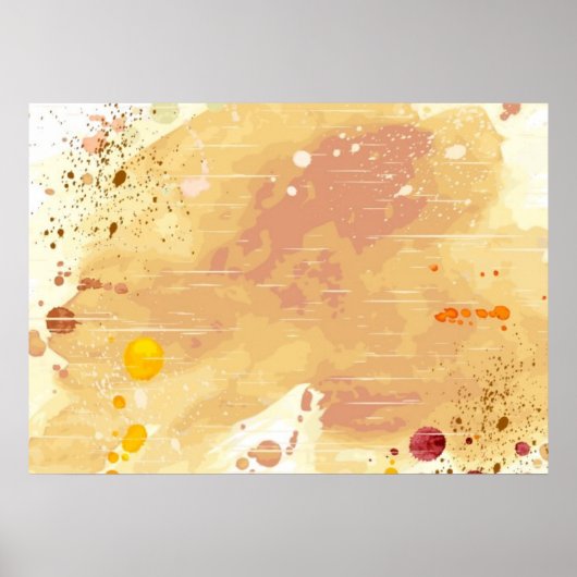 achtergrond waterverf poster (Voorkant)