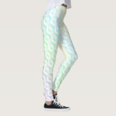 Achtergrond waterverf regenbooggradiënt leggings (Rechts)