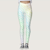 Achtergrond waterverf regenbooggradiënt leggings (Voorkant)