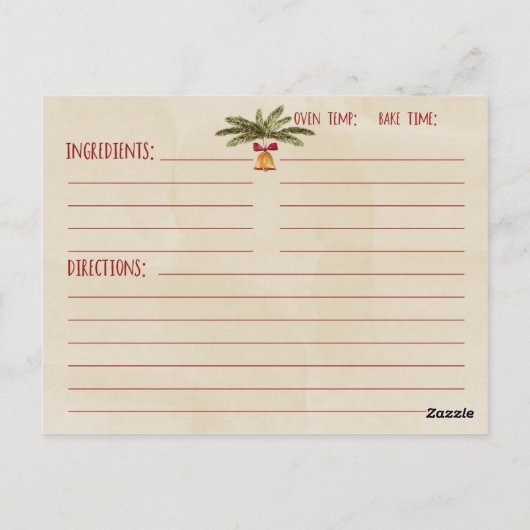 Achtergrond Waterverf Rode sierfeestdag Briefkaart (Achterkant)