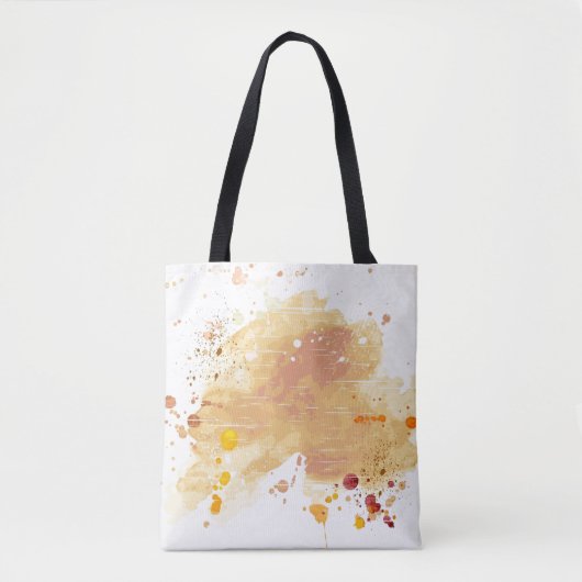 achtergrond waterverf tote bag (Voorkant)