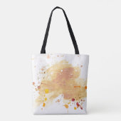 achtergrond waterverf tote bag (Achterkant)