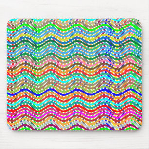 Achtergrond Wavy Lines Muismat